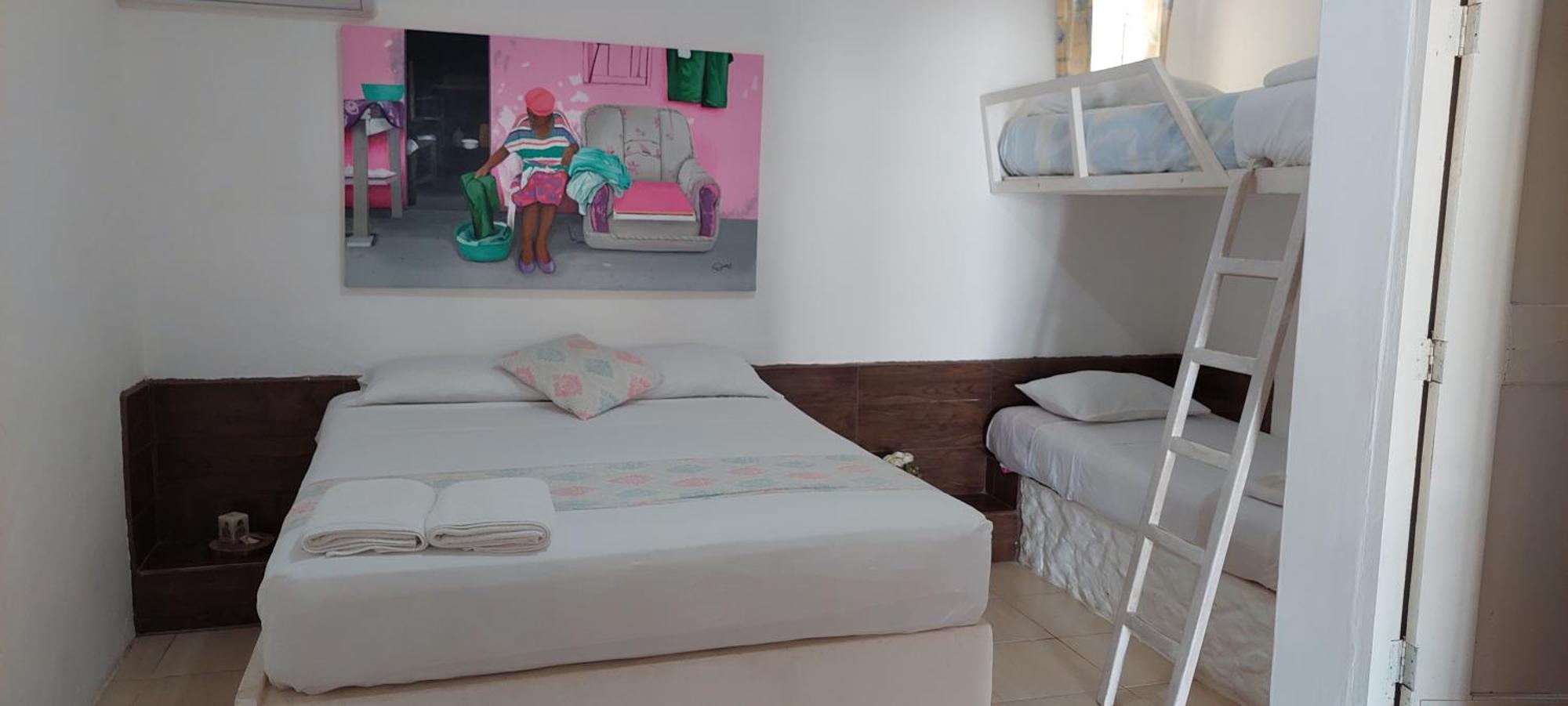 Caramba Hospedaje Hotell Tonsupa Rom bilde